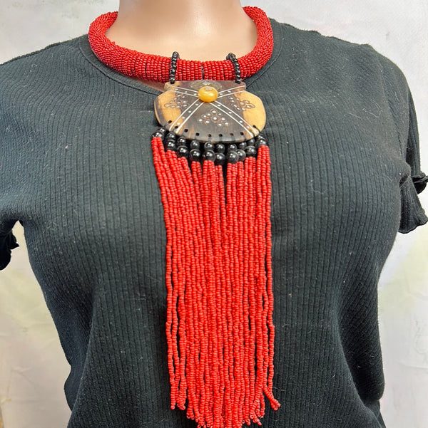 Beaded Tribal Necklace 2