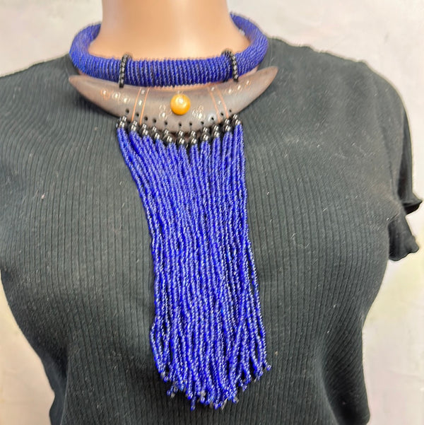 Beaded Tribal Necklace