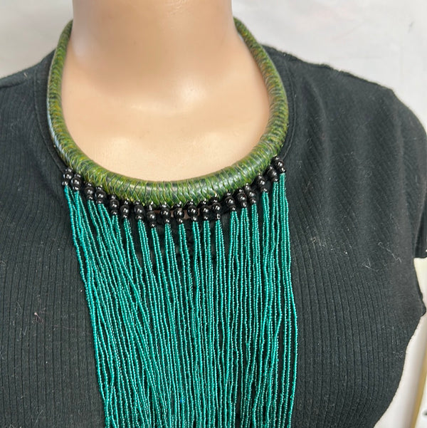 Goddess Necklace (green)