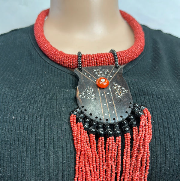 Beaded Tribal Necklace 5