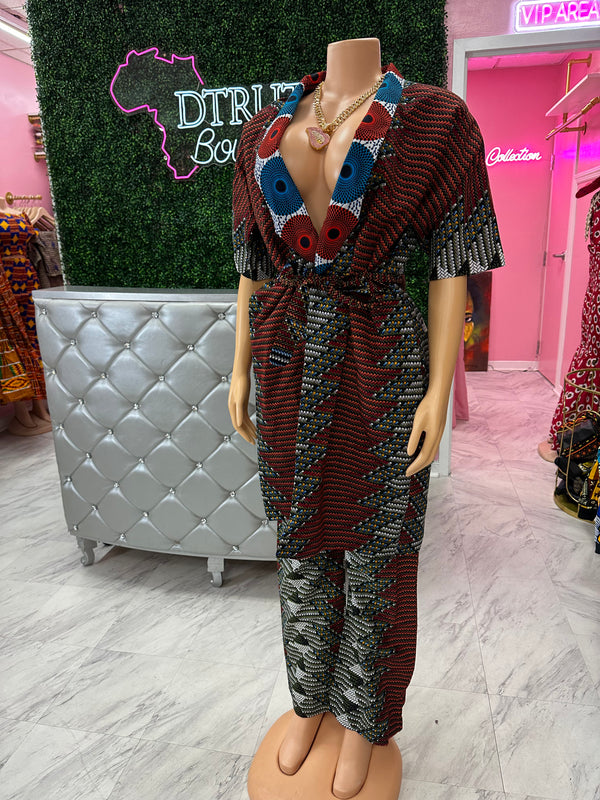 Ankara Jacket and Pants